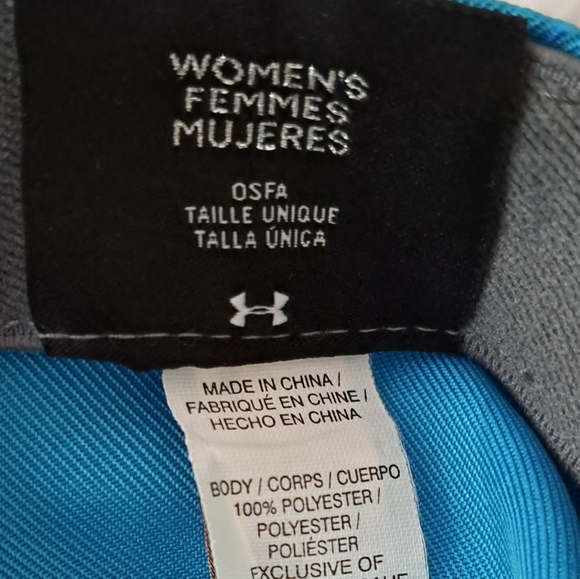 Under Armour womens blue gray golf hat. - Picture 5 of 7